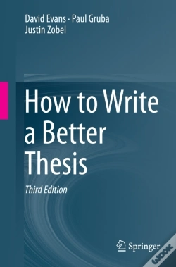 Capa do artigo How To Write A Better Thesis