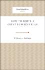 How To Write A Great Business Plan