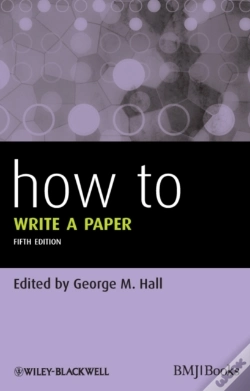 Capa do artigo How To Write A Paper