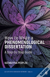 How To Write A Phenomenological Dissertation