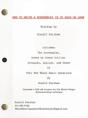 How To Write A Screenplay In 30 Days Or Less - Preview