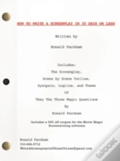 How To Write A Screenplay In 30 Days Or Less