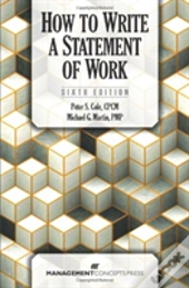 How To Write A Statement Of Work