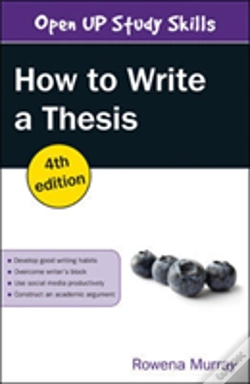 Capa do artigo How To Write A Thesis