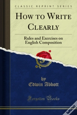 Capa do artigo How To Write Clearly