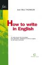 How To Write In English - Preview