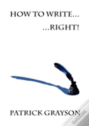 Capa do artigo How To Write - Right!