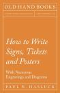 How To Write Signs, Tickets And Posters - Preview