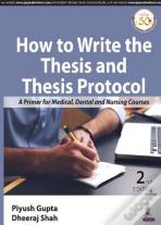 How To Write The Thesis And Thesis Protocol