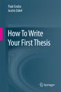 How To Write Your First Thesis - Preview