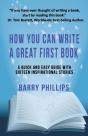 How You Can Write A Great First Book - Preview