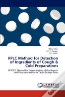Hplc Method For Detection Of Ingredients Of Cough & Cold Preparations