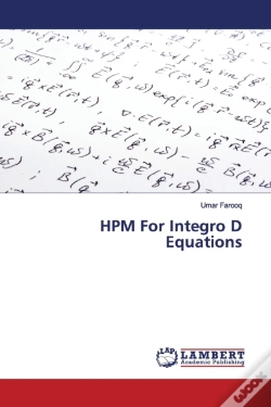 Capa do artigo Hpm For Integro D Equations
