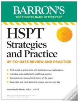 Capa do artigo Hspt Strategies And Practice, Second Edition: Prep Book With 3 Practice Tests + Comprehensive Review + Practice + Strategies