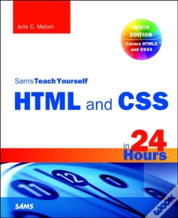 Capa do artigo Html And Css In 24 Hours, Sams Teach Yourself