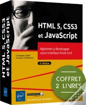 Capa do artigo Html5, Css3 Et Javascript - Coffret De 2 Livres : Apprenez A Developper Votre Interface Front End (2