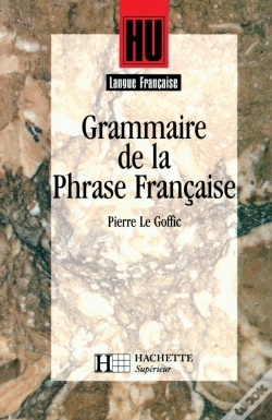 Capa do artigo Hu Lettres : Grammaire De La Phrase Française
