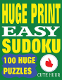 Huge Print Easy Sudoku - Preview