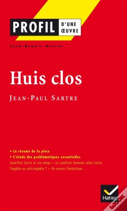 Capa do artigo Huis Clos, De Jean-Paul Sartre
