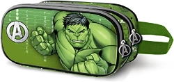 Capa do artigo Hulk Challenge Estojo Duplo 3D, Verde