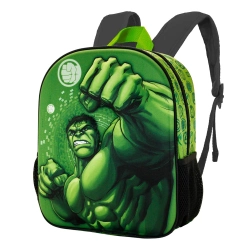 Capa do artigo Hulk Fist Mochila 3D Pequena, Verde