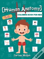 Human Anatomy Coloring Book For Kids 4-8