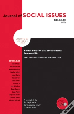 Capa do artigo Human Behavior And Environmental Sustainability