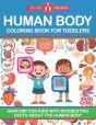 Human Body Coloring Book For Toddlers - Preview