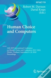 Capa do artigo Human Choice And Computers