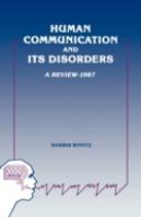 Human Communication And Its Disorders, Volume 1