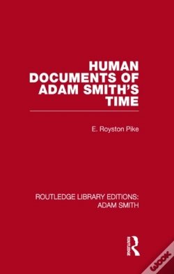 Capa do artigo Human Documents Of Adam Smith'S Time