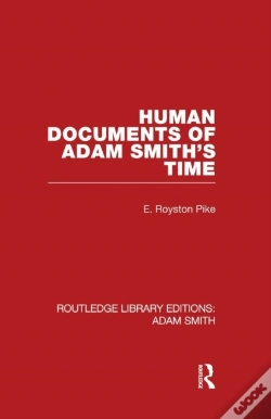 Capa do artigo Human Documents Of Adam Smith'S Time