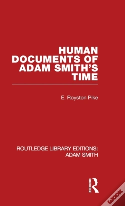 Capa do artigo Human Documents Of Adam Smith'S Time