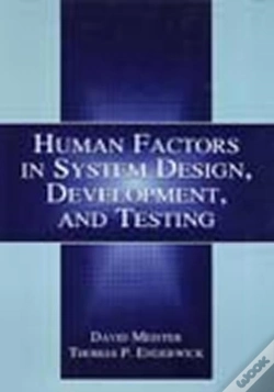 Capa do artigo Human Factors In System Design, Development, And Testing