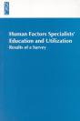 Human Factors Specialists'Education And Utilization - Preview