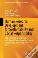 Human Resource Development For Sustainability And Social Responsibility