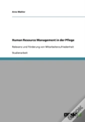 Human Resource Management In Der Pflege