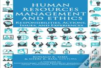 Human Resources Management And Ethics