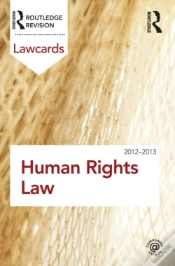 Capa do artigo Human Rights Lawcards 2012-2013