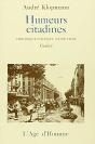 Humeurs Citadines - Preview