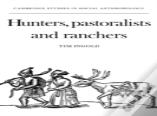 Hunters, Pastoralists And Ranchers