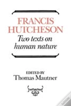 Capa do artigo Hutcheson: Two Texts On Human Nature