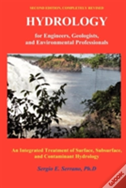 Capa do artigo Hydrology For Engineers, Geologists, And Environmental Professionals, Second Edition