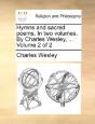 Hymns And Sacred Poems. In Two Volumes. - Preview