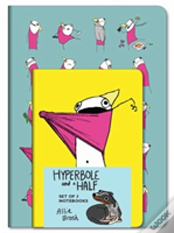 Capa do artigo Hyperbole And A Half Notebooks (Set Of 3)