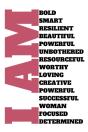 I Am - Affirmation Journal - Preview
