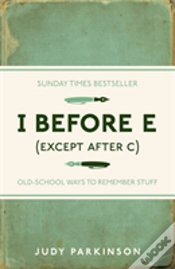 Capa do artigo I Before E (Except After C)