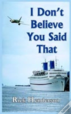 Capa do artigo I Don'T Believe You Said That