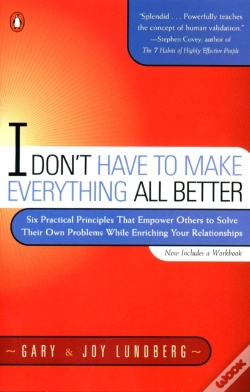 Capa do artigo I Don'T Have To Make Everything All Better