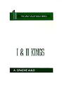 I & Ii Kings - Preview